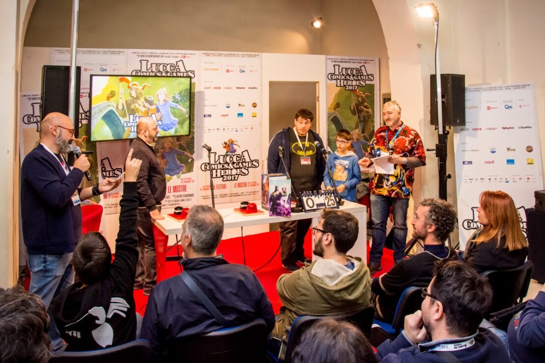 Talent scouting per Lucca Comics & Games